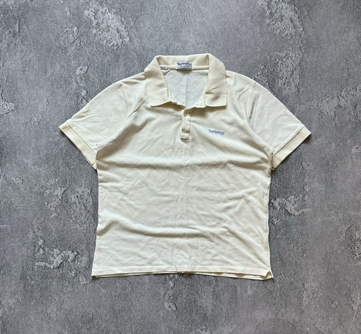 Burberry × Vintage Burberry’s Wmns L vintage polo short sleeve tee T-shirt Size L / US 10 / IT 46 - 4 Thumbnail