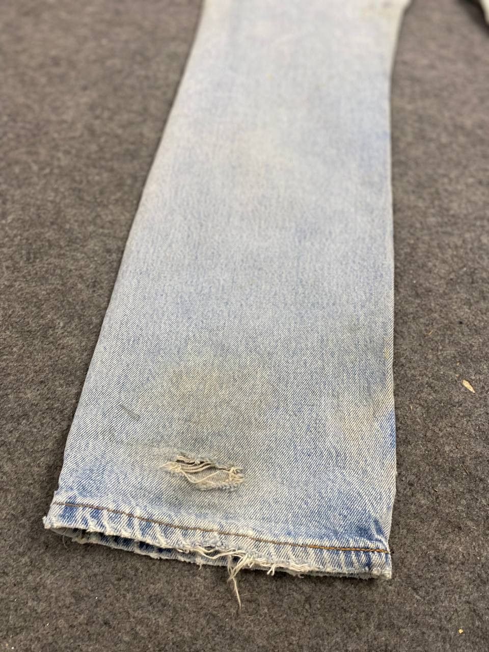 Levi's vintage levis 501 distressed denim Size US 35 - 4 Thumbnail