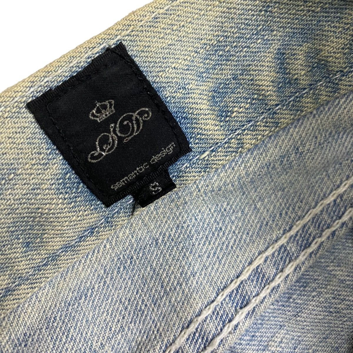 Japanese Brand × semanticdesign Semantic Design Punk style distressed denim Size US 30 / EU 46 - 10 Thumbnail