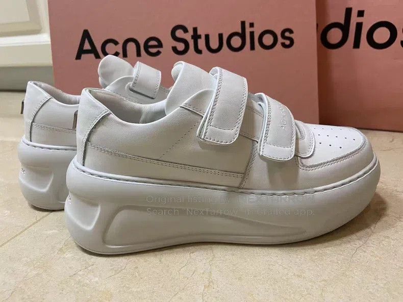 Acne Studios Acne Studios Velcro Platform Sneakers Size US 6.5 / IT 36.5 - 2 Thumbnail