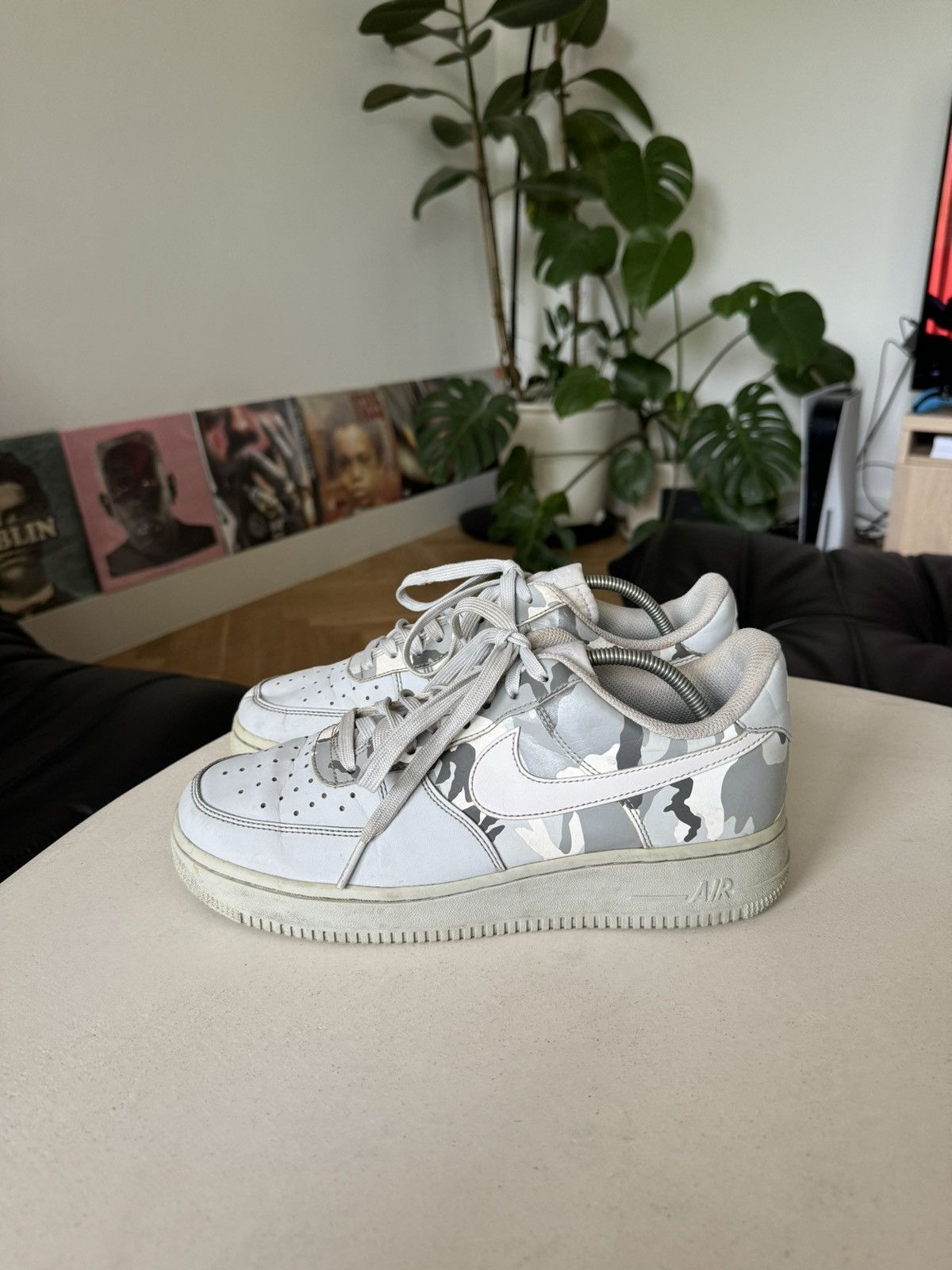 Nike Nike Air Force 1 Low Grey Camo 2017 Sneakers Hype Rare Size US 7.5 / EU 40-41 - 2 Thumbnail