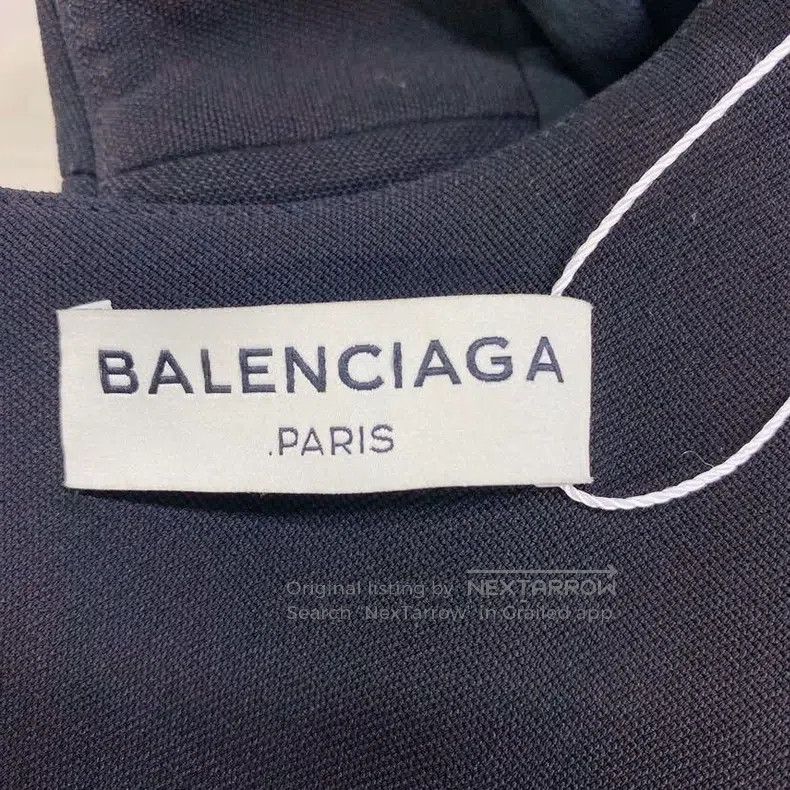 Balenciaga Balenciaga Black Sleeveless Dress Size XS / US 0-2 / IT 36-38 - 8 Thumbnail
