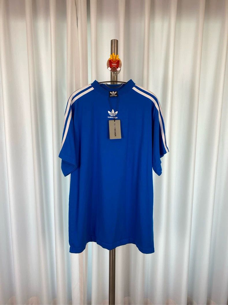 Balenciaga Balenciaga Logo letter printed round neck short sleeve T-s Size US S / EU 44-46 / 1 - 1 Thumbnail
