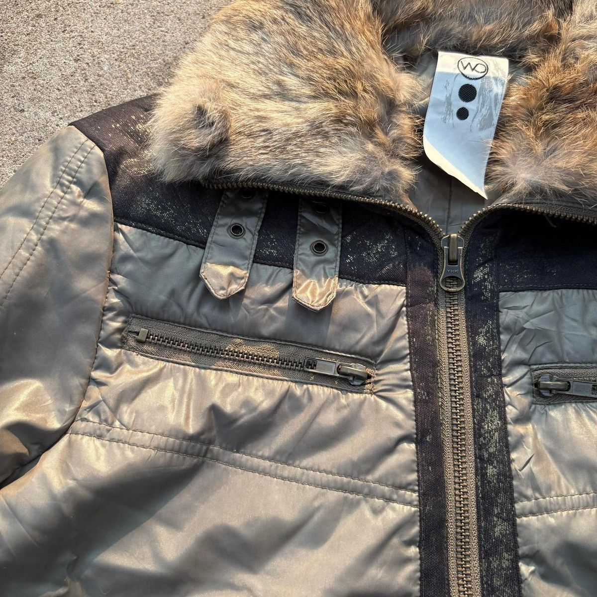Le Grande Bleu (L.G.B.) Japanese Bondage Fur Vkei Jacket ASM LGB Inspired Size US M / EU 48-50 / 2 - 8 Thumbnail