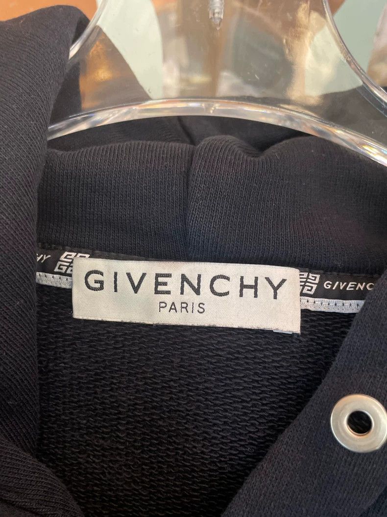 Givenchy Givenchy Destroyed Logo Distressed Hoodie Size US S / EU 44-46 / 1 - 4 Thumbnail