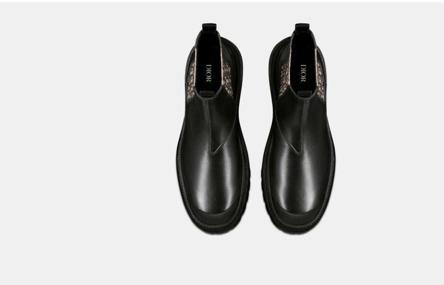 Dior o1w1db10325 3BO28 Chelsea Boots in Black Size US 7 / EU 40 - 3 Thumbnail