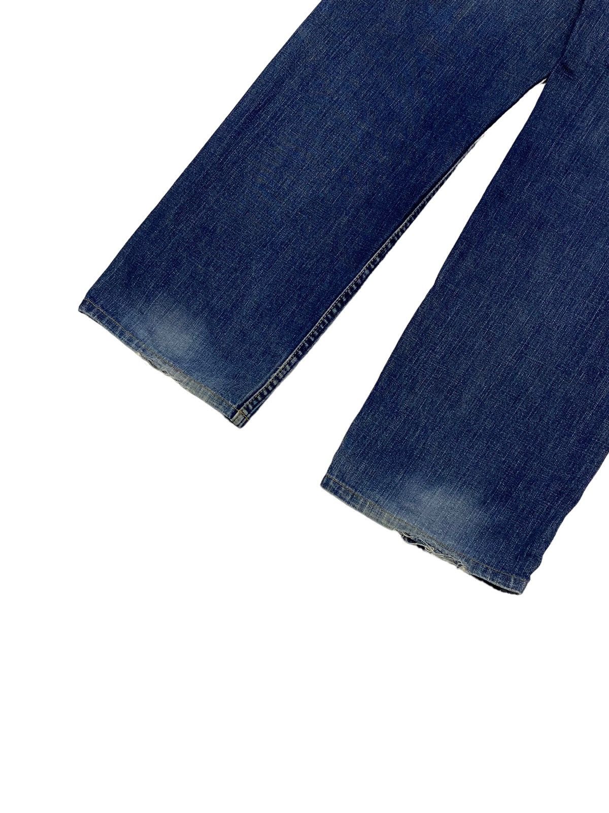 Levi's Levis Strauss 703 Distressed Denim Blue Jean Mud Washed Size US 31 - 9 Thumbnail