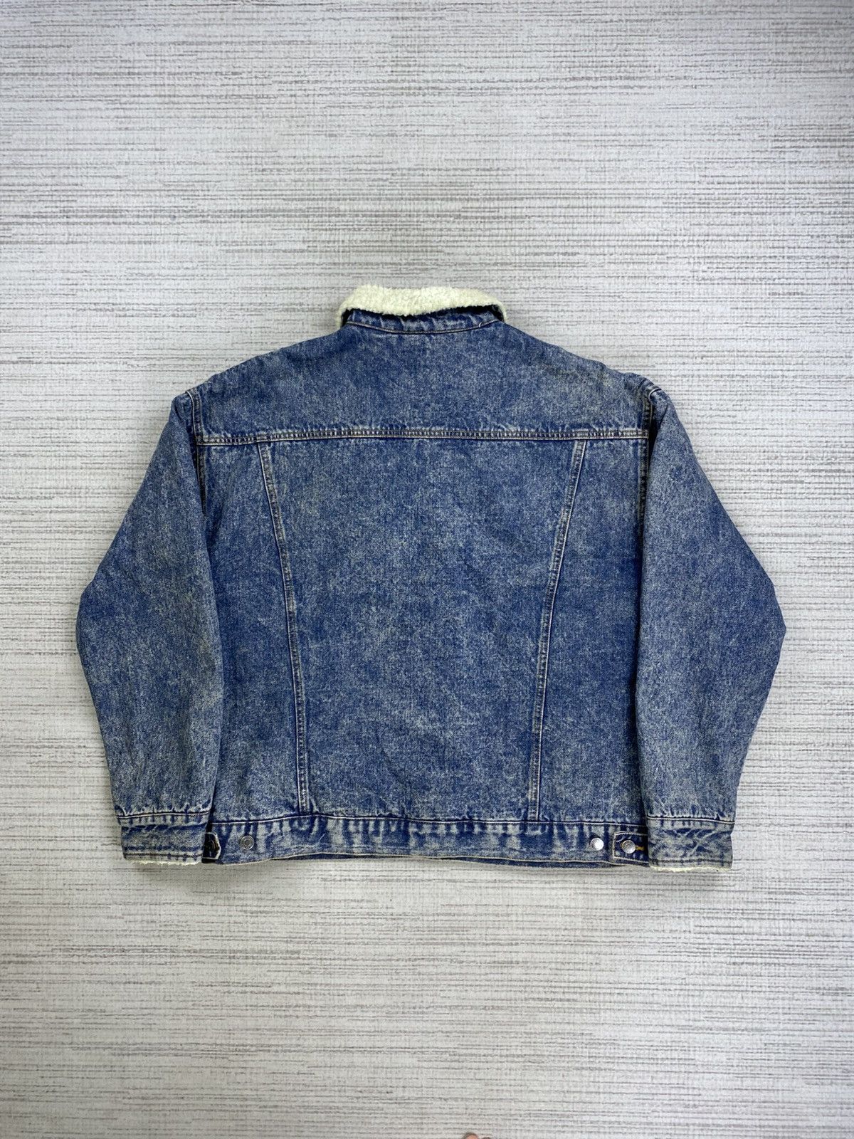 Issey Miyake Jungle Storm Denim Blue Multipocket Sherpa Denim Jacket Size US L / EU 52-54 / 3 - 2 Thumbnail
