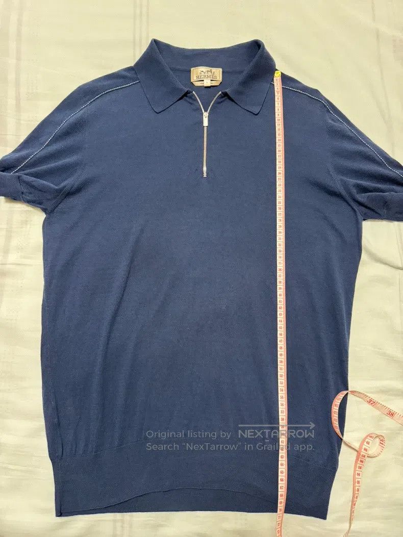Hermes Hermes Knitted short-sleeve Size US L / EU 52-54 / 3 - 3 Thumbnail