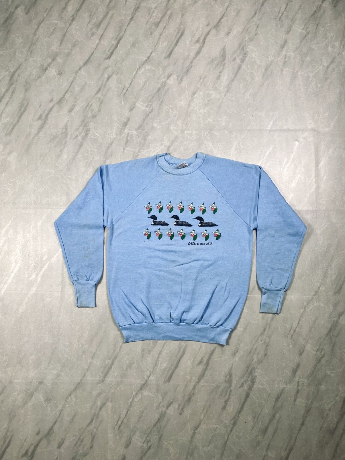 Signal Sport Vintage Late 80s Signal Sport Minnesota Crewneck Size US M / EU 48-50 / 2 - 1 Thumbnail