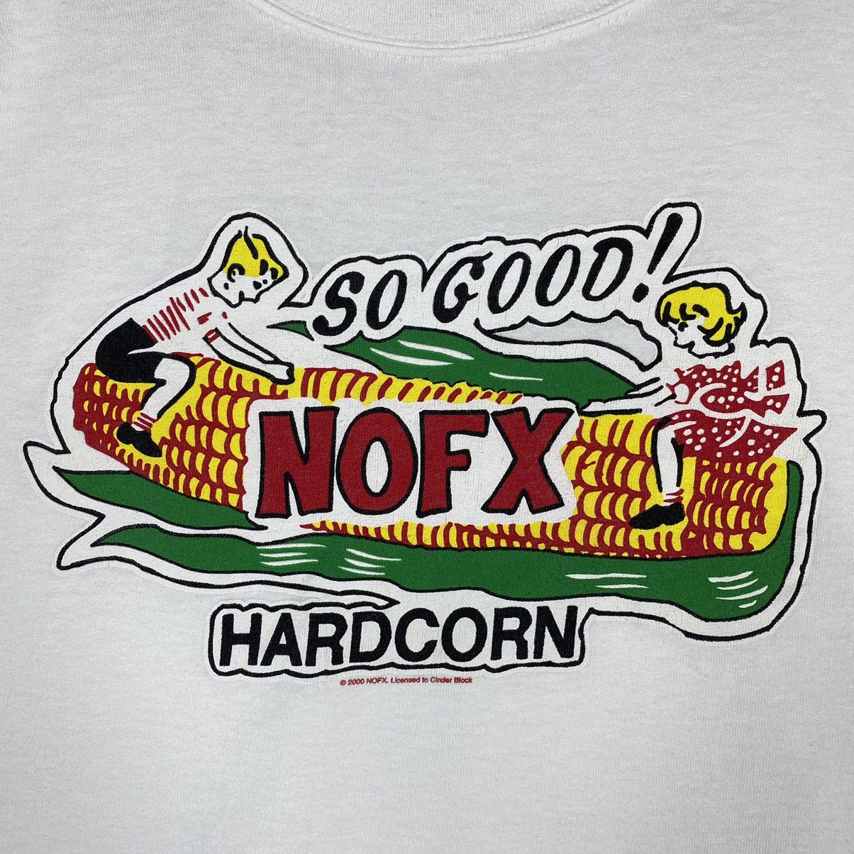 Band Tees × Vintage Vintage 2000 NOFX Hardcorn Band Tee American Punk Rock Band Size US M / EU 48-50 / 2 - 3 Thumbnail