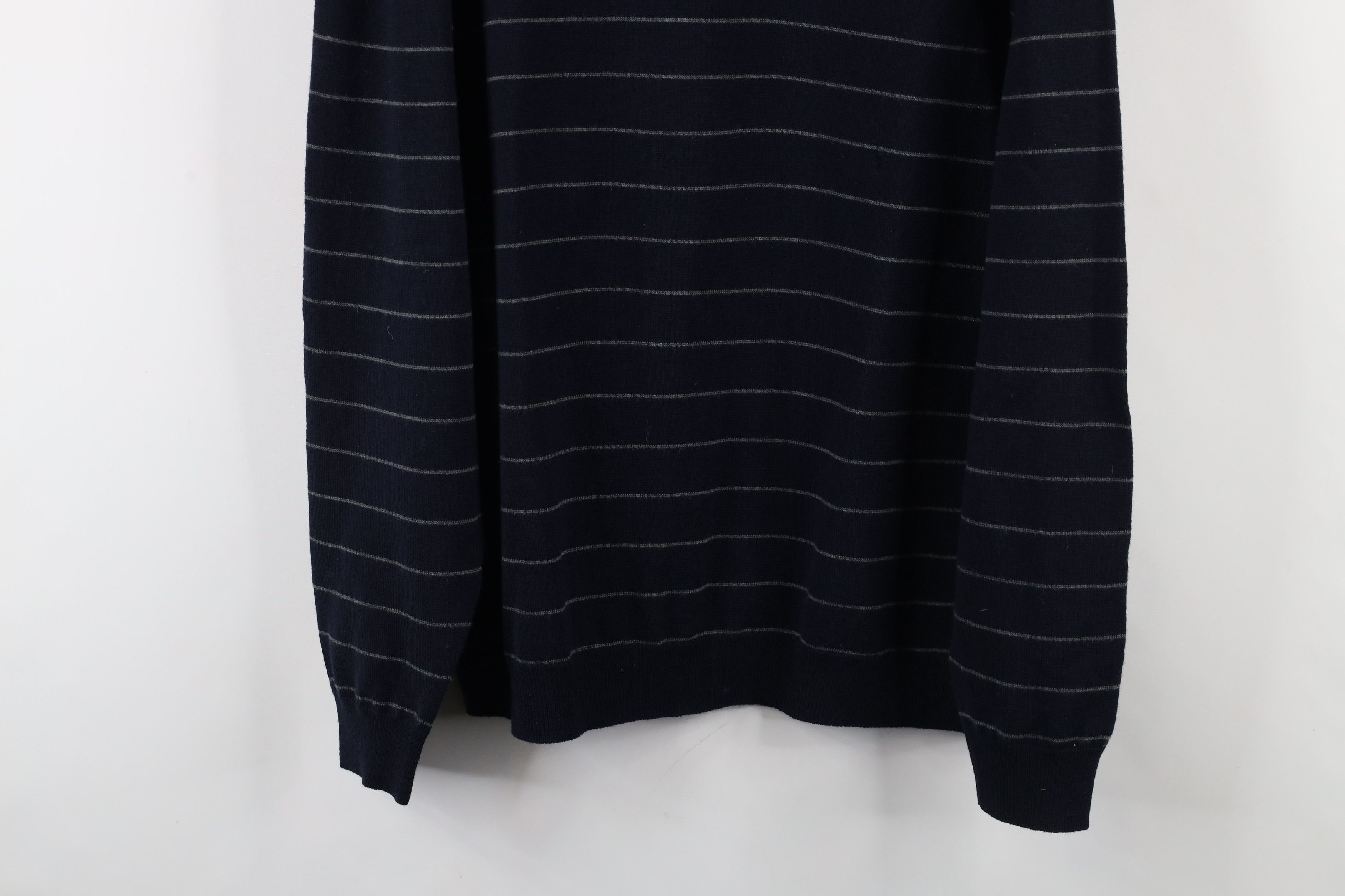 Eddie Bauer × Vintage Vintage 90s Eddie Bauer Merino Wool Knit Collared Sweater Size US XL / EU 56 / 4 - 3 Thumbnail