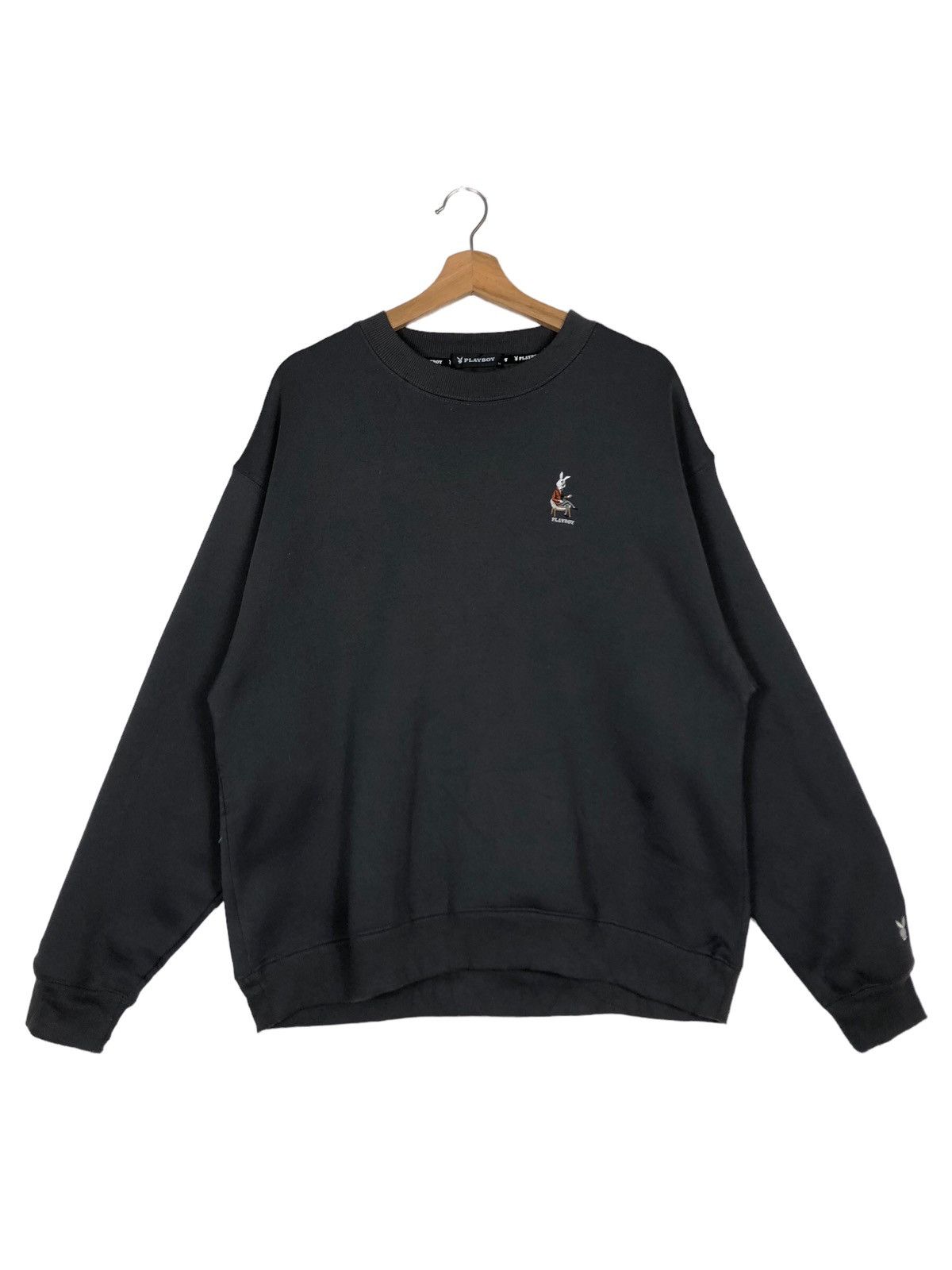 🔥90’s Vintage Sweatshirt Crewneck Playboy Japan Big Logo