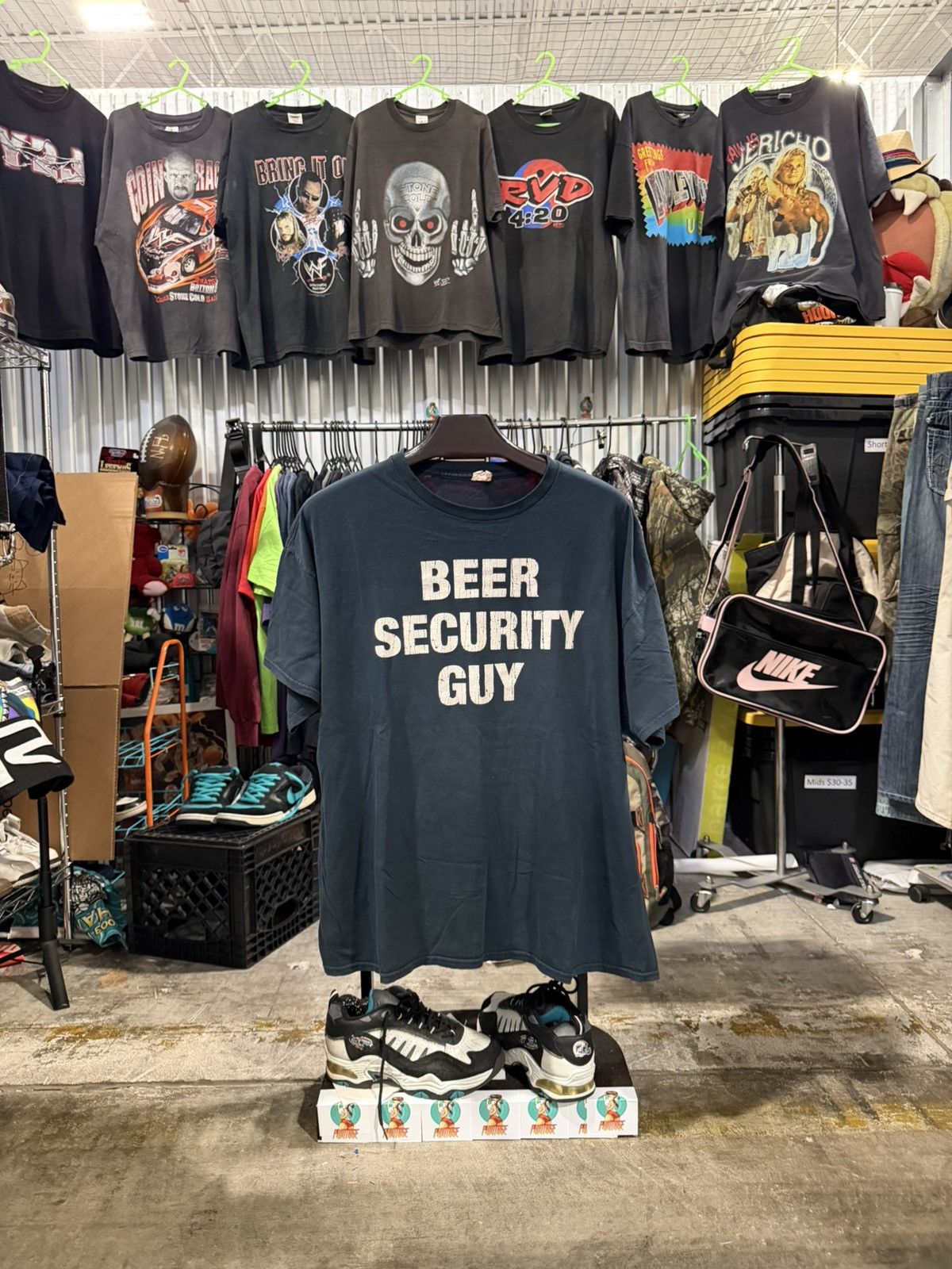 Other Y2K Vintage Beer Security Guy Humor Tee XXL Size US XXL / EU 58 / 5 - 1 Thumbnail