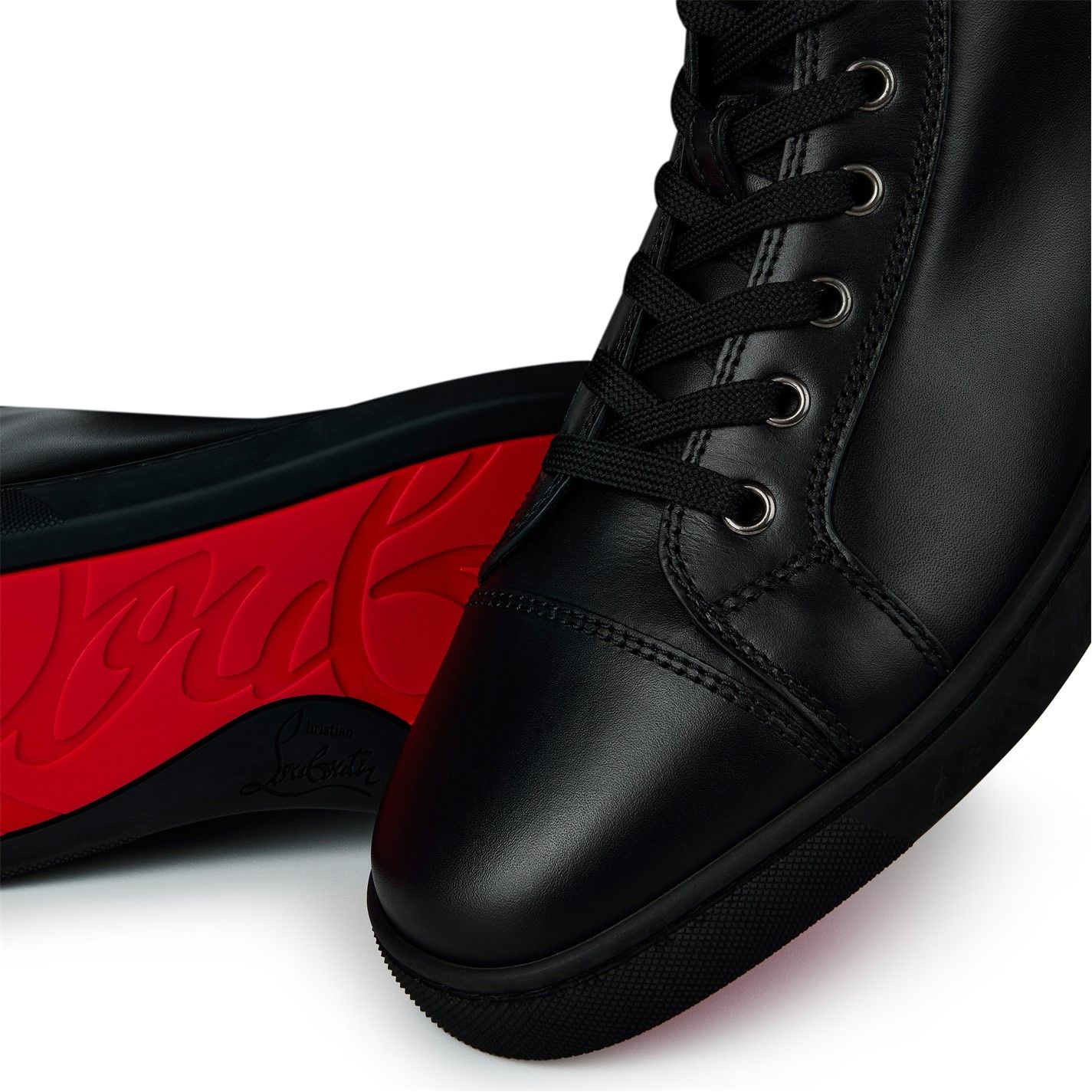 Christian Louboutin Louis High-Top Sneakers Size US 12 / EU 45 - 6 Thumbnail