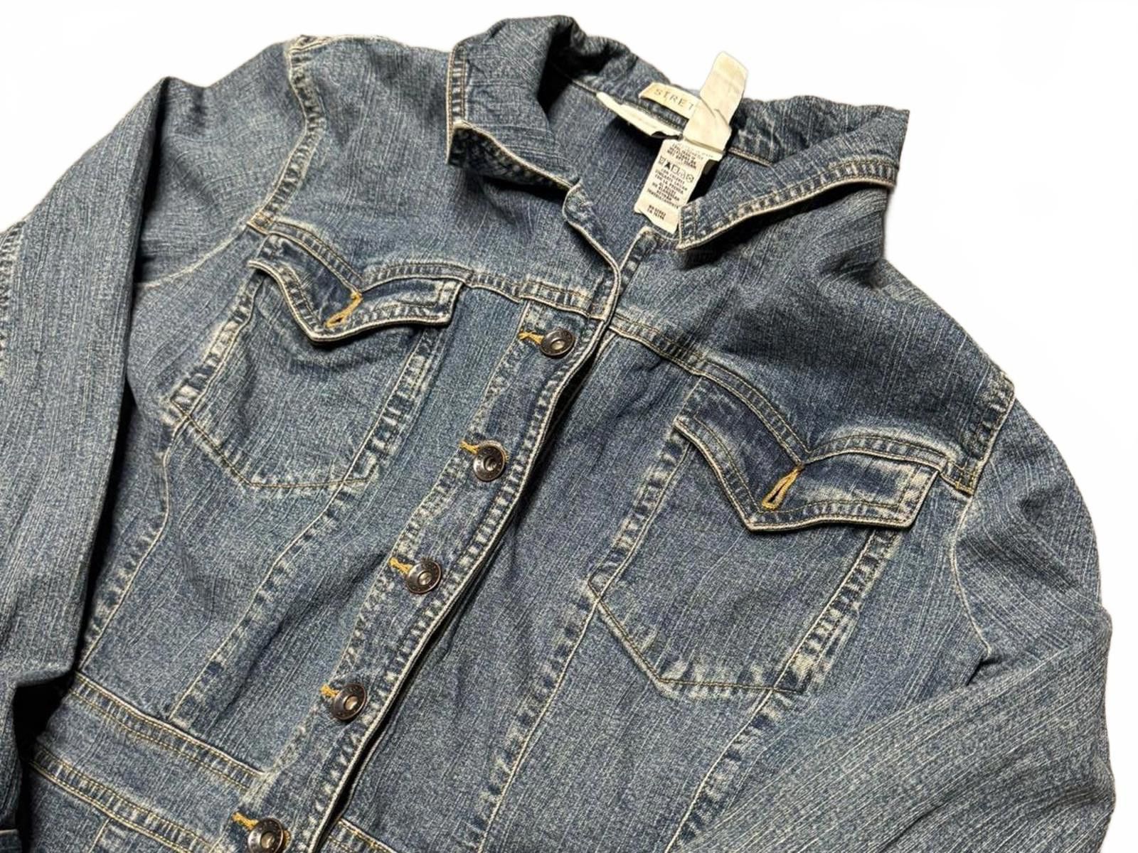 Designer Stylish Denim Jacket by AXcess - Stretch Fit Size US XL / EU 56 / 4 - 3 Thumbnail