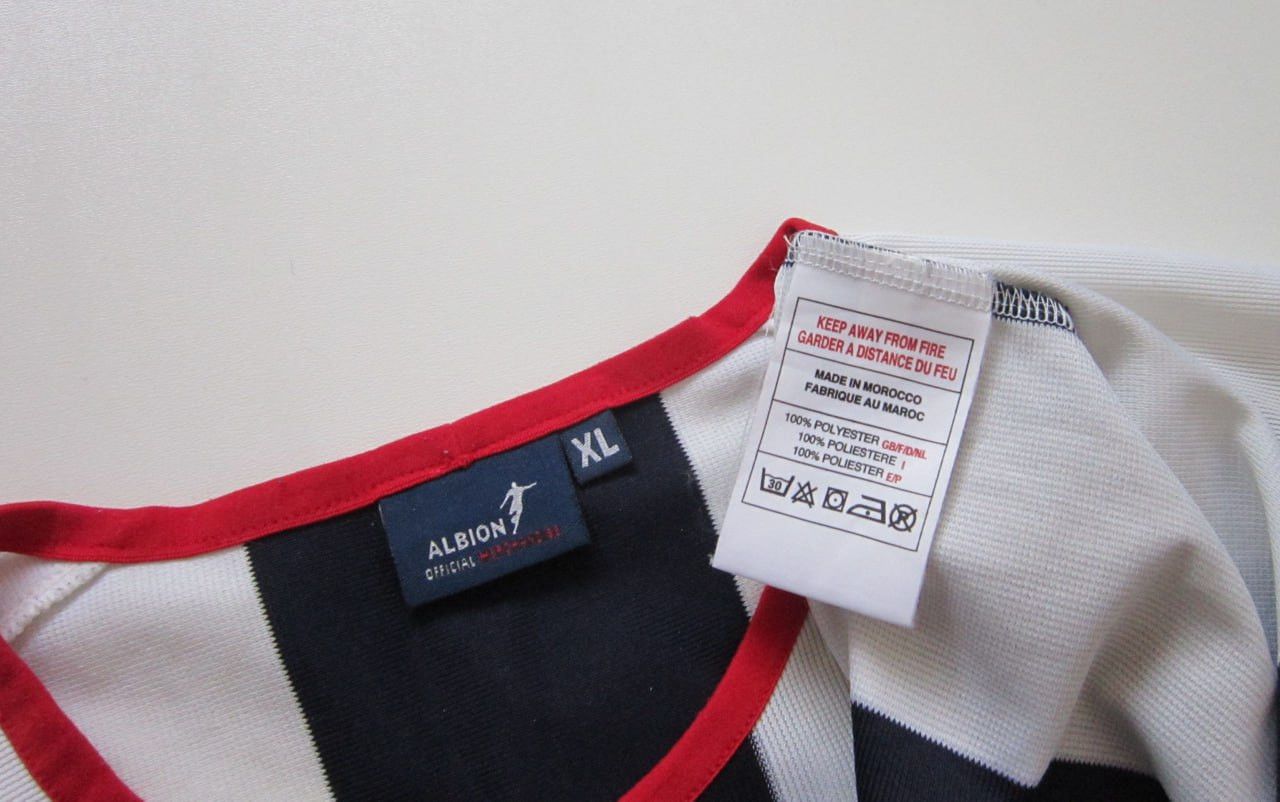 Diadora West Bromwich 2003-2004 Home Soccer Jersey Diadora Size US XL / EU 56 / 4 - 4 Thumbnail
