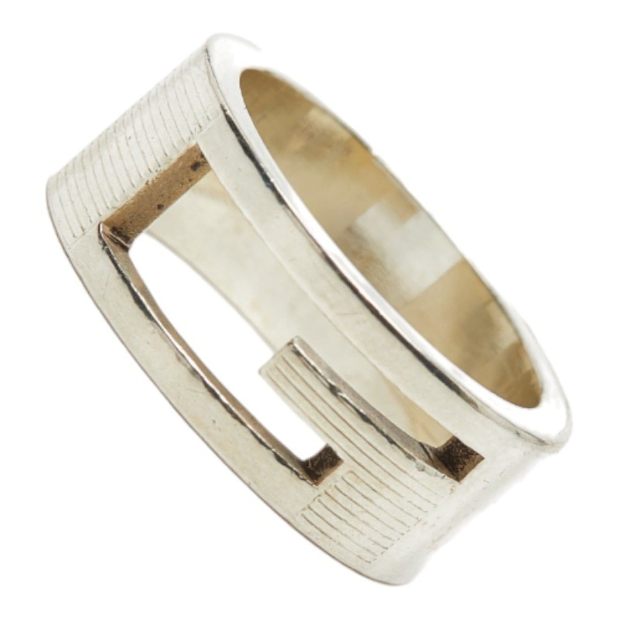 Gucci Gucci Brandt G Ring, SV925 Silver, Women's, GUCCI Size ONE SIZE - 1 Thumbnail