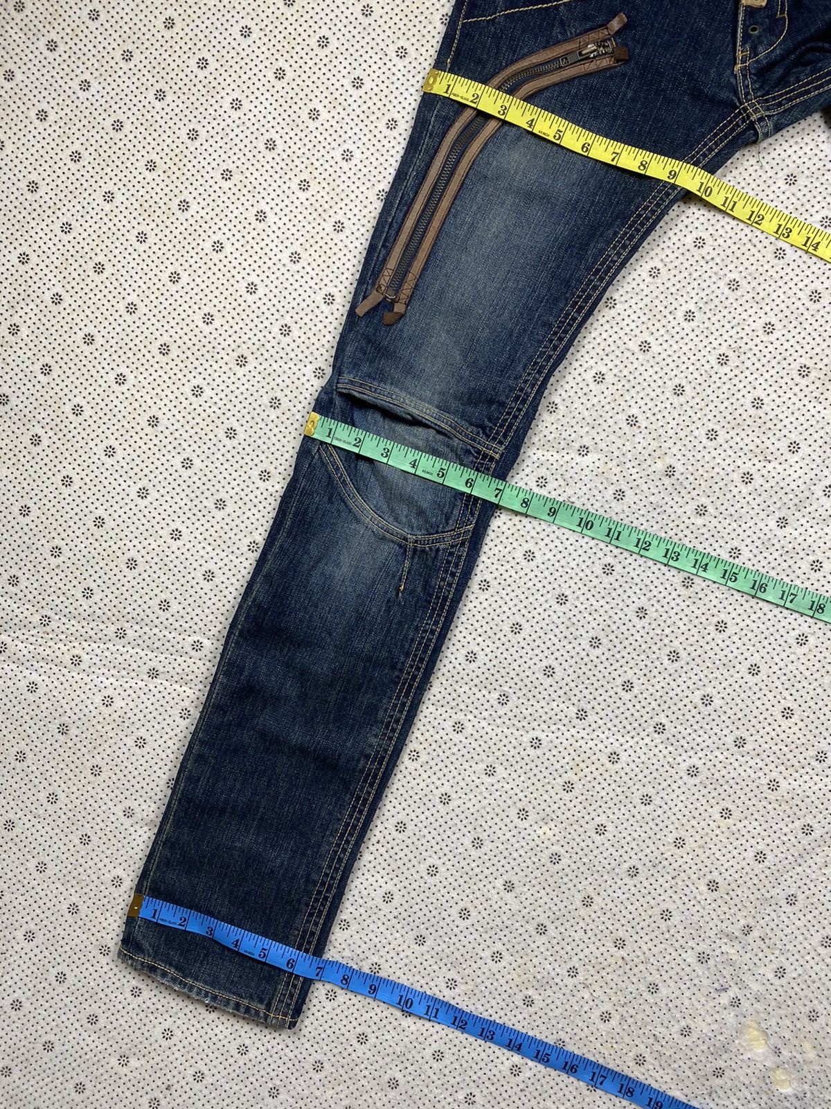Hysteric Glamour Extremely Rare PPFM Biker Denim Pant Size US 32 / EU 48 - 5 Thumbnail