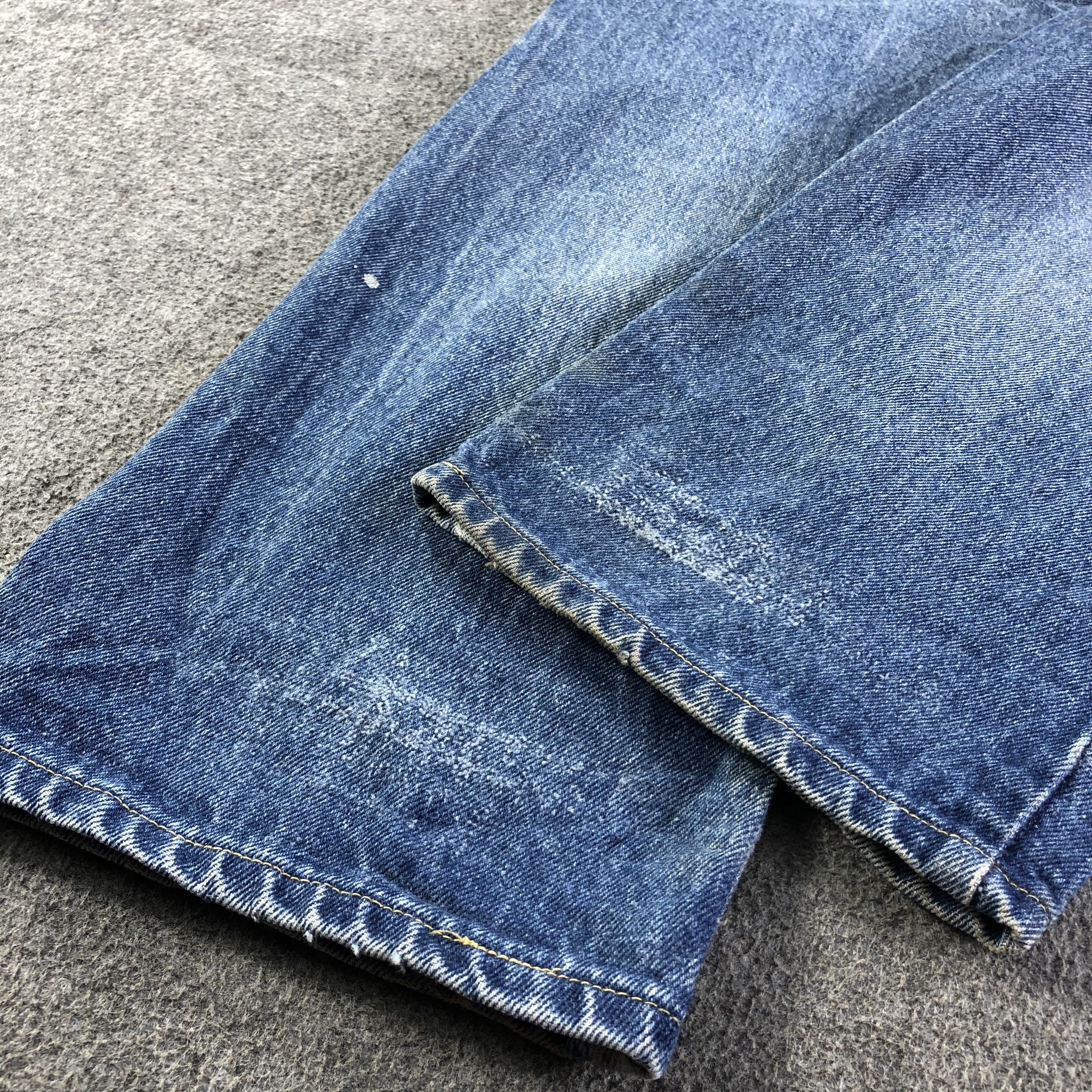 Lee Vintage Blue Wash Lee Jeans-J4144 Size US 33 - 5 Thumbnail