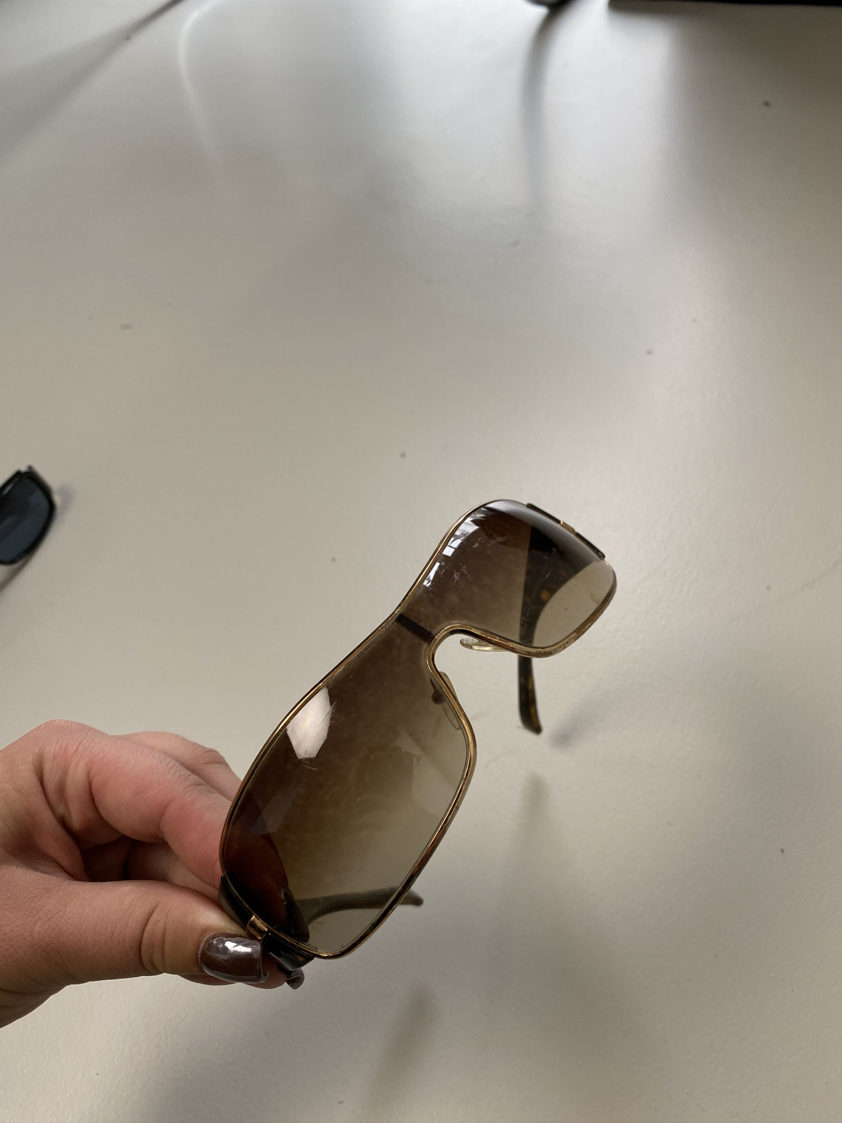 Prada Prada vintage leopard sunglasses SPR611 70E-6S1 Size ONE SIZE - 4 Thumbnail