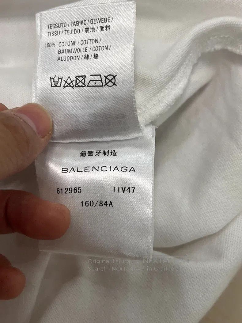 Balenciaga Balenciaga Short Sleeve Size US S / EU 44-46 / 1 - 5 Thumbnail