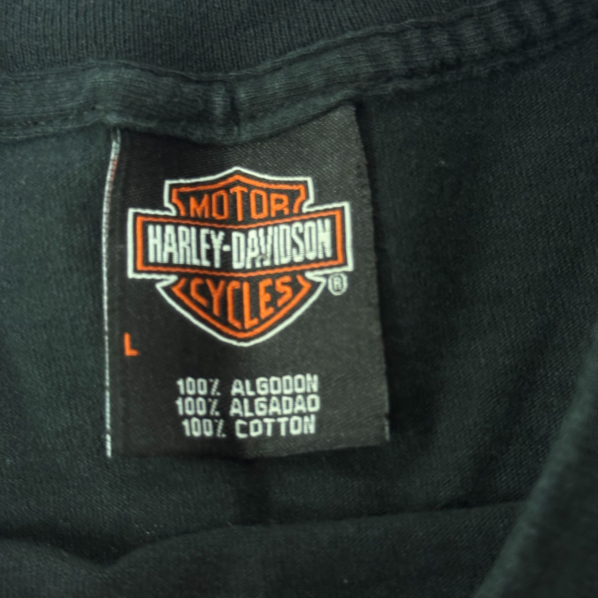 Harley Davidson HARLEY DAVIDSON Motorcycle SHIELD Logo CANCUN MEXICO T Shirt Size US L / EU 52-54 / 3 - 7 Thumbnail