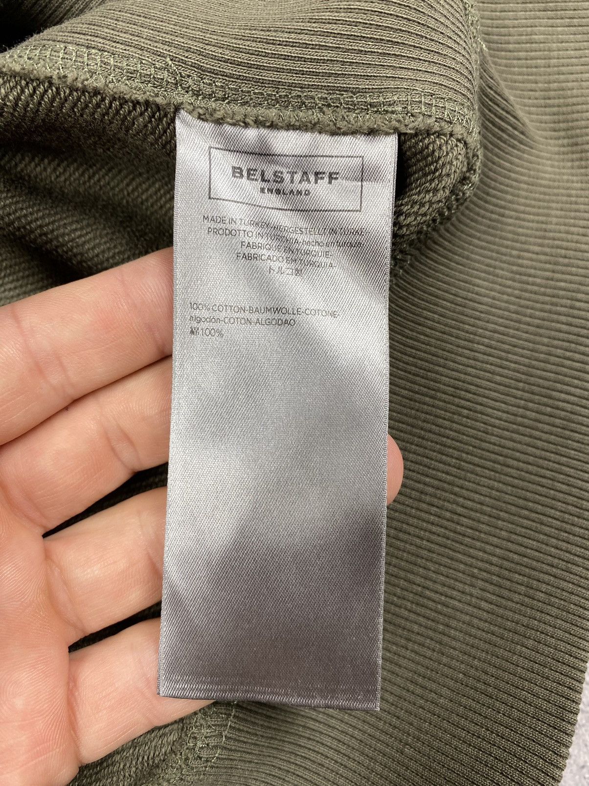 Belstaff Vintage Belstaff England Patch Lebel Designer Sweatshirt Size US L / EU 52-54 / 3 - 12 Thumbnail