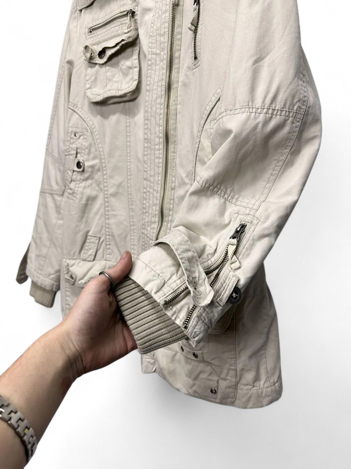 Hysteric Glamour LGB beige jacket vintage y2k casual everyday style Size US S / EU 44-46 / 1 - 6 Thumbnail