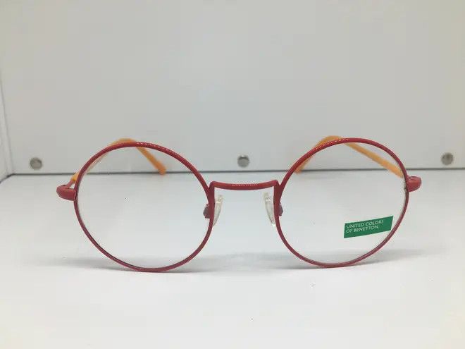 Benetton UNITED COLORS OF BENETTON PREPPY ROUND EYEGLASSES Size ONE SIZE - 5 Thumbnail
