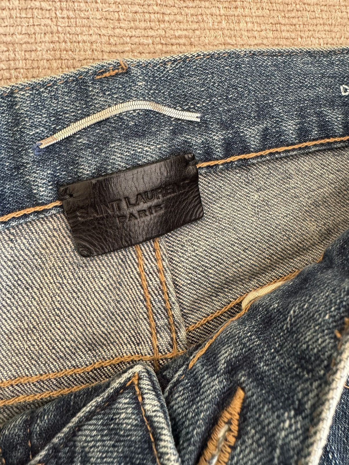 Saint Laurent Paris Saint Laurent - Lightwash denim Size US 30 / EU 46 - 2 Thumbnail