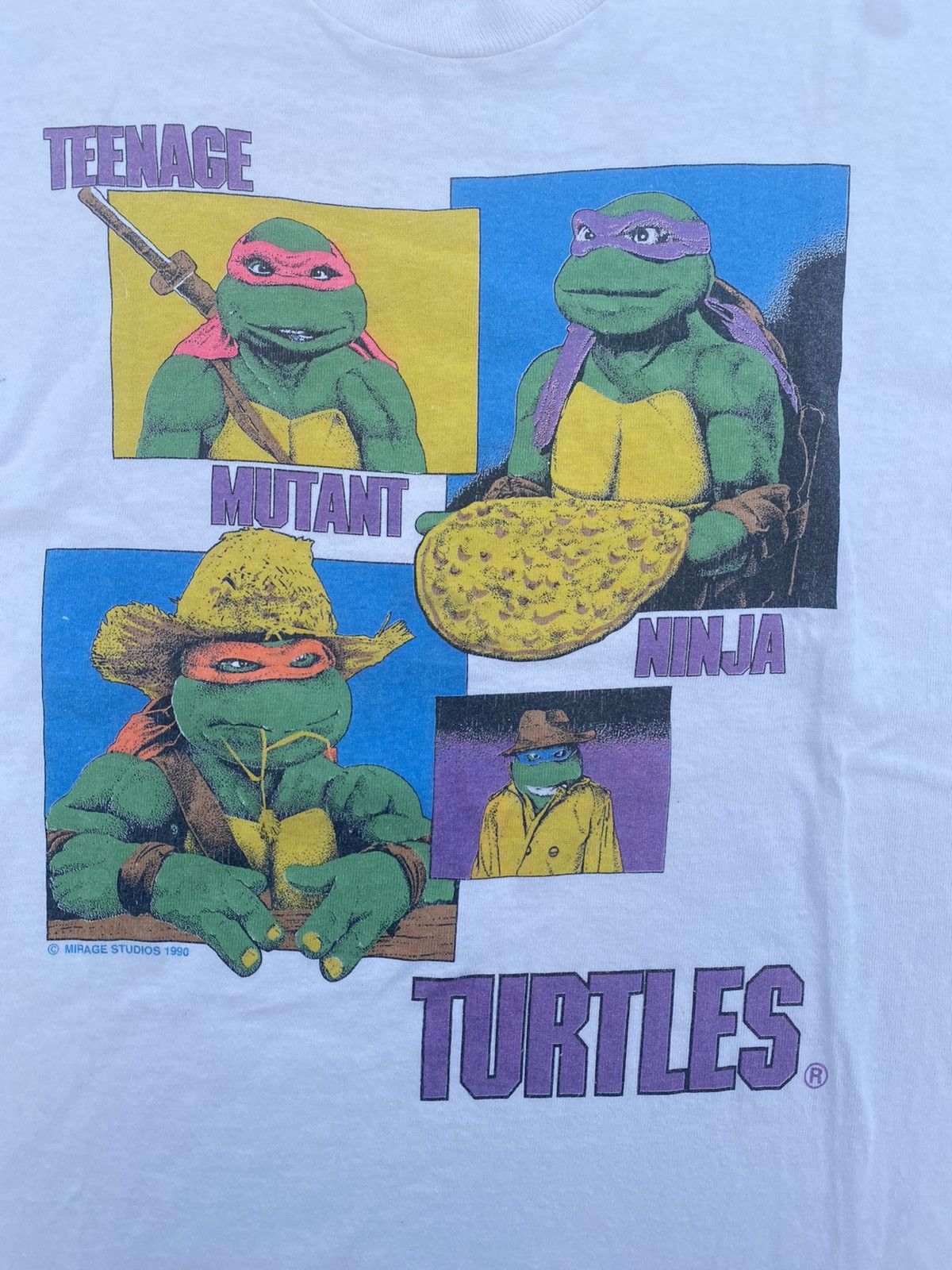 Cartoon Network Vintage Ninja Turtles 90s Size US S / EU 44-46 / 1 - 10 Thumbnail