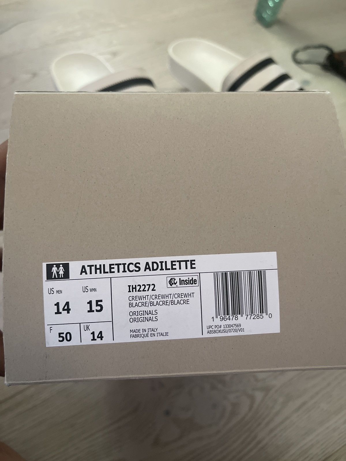 Adidas × Fear of God Size 14 Fear of God x Adidas Slides Size US 14 / EU 47 - 10 Thumbnail