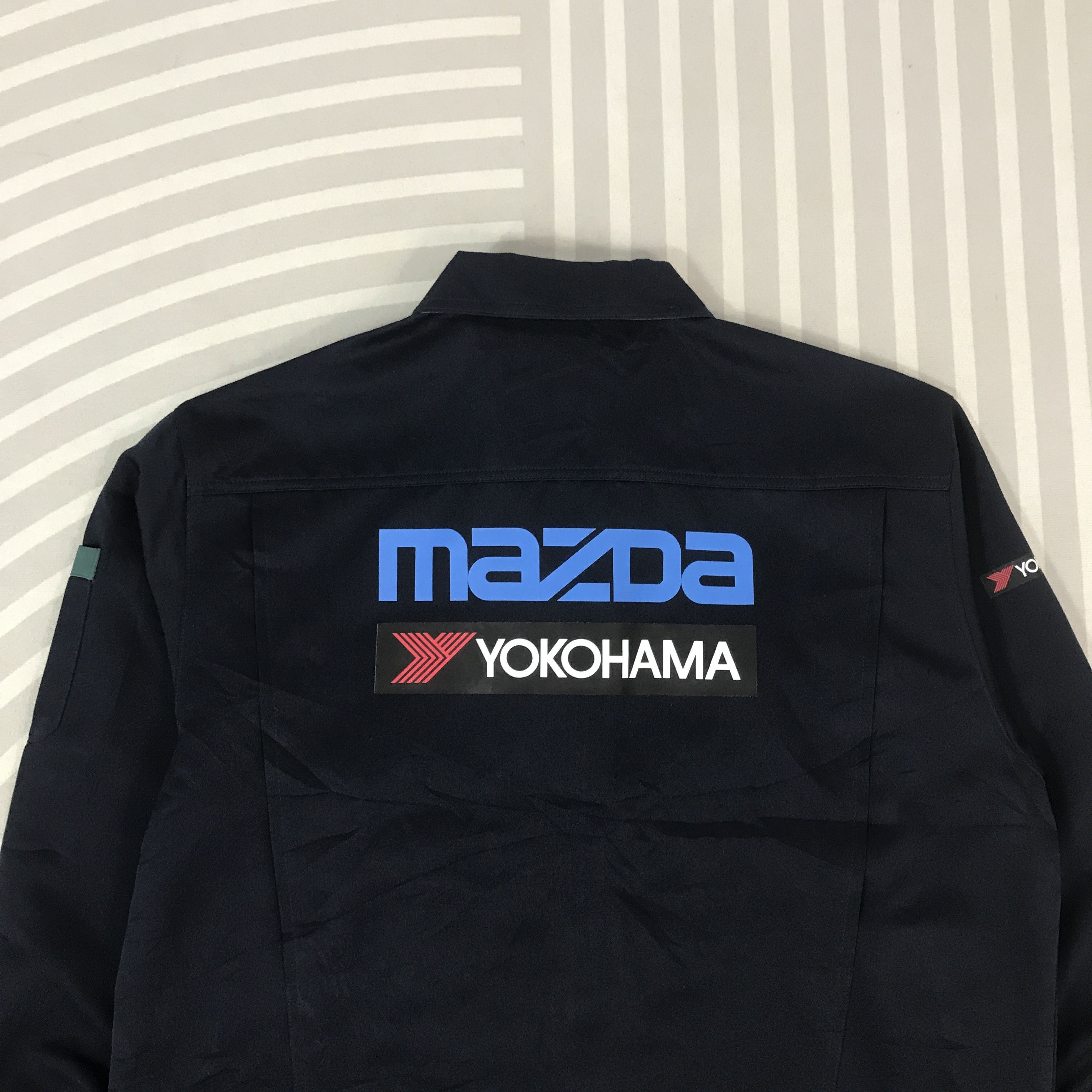 Japanese Brand Vintage Mazda Jacket japan uniform custom Jacket K61B20 Size US L / EU 52-54 / 3 - 2 Thumbnail