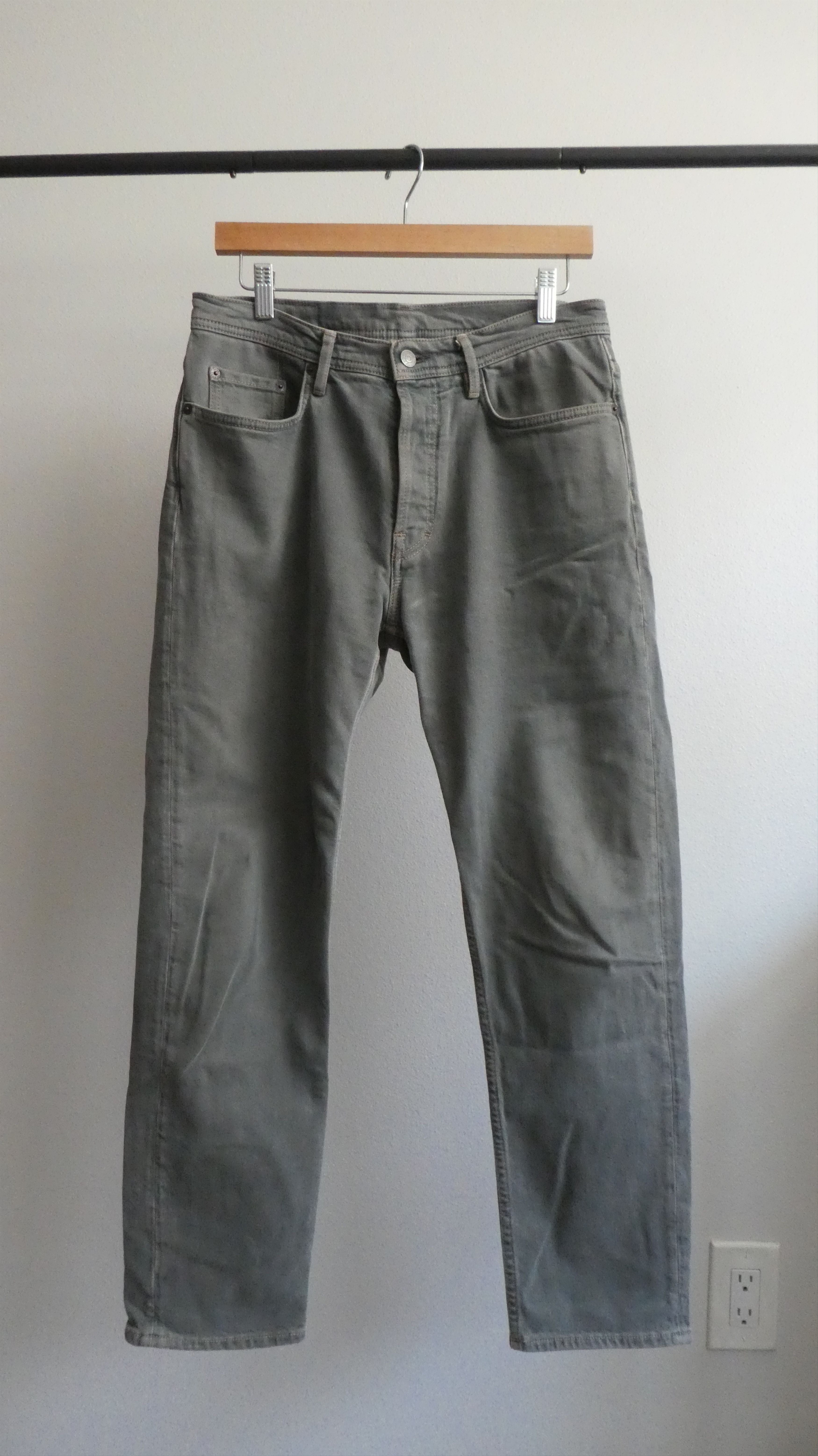 Acne Studios River Jeans in Desert Dust
