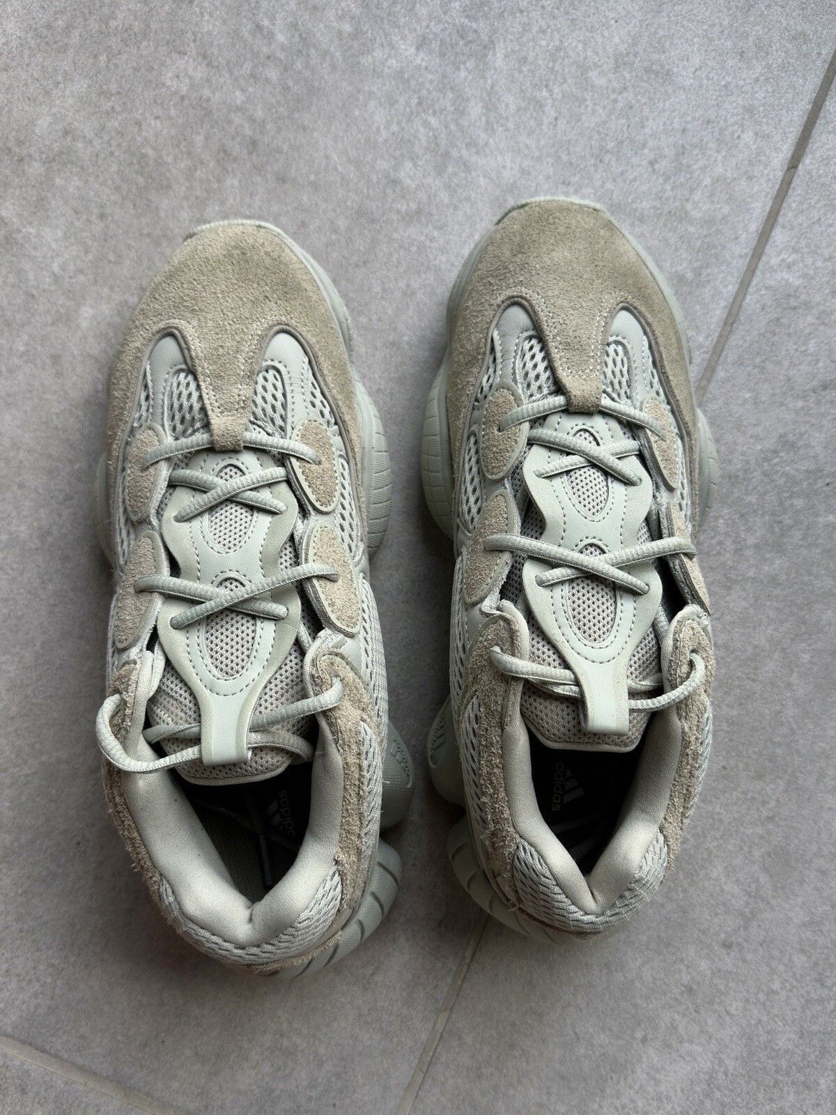 Adidas Adidas Yeezy 500 Low Kanye West EE7287 Salt US-9 Size US 9 / EU 42 - 3 Thumbnail