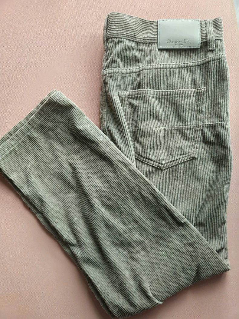 Dior Dior Corduroy pants 2502-Nextarrow Size US 33 - 3 Thumbnail