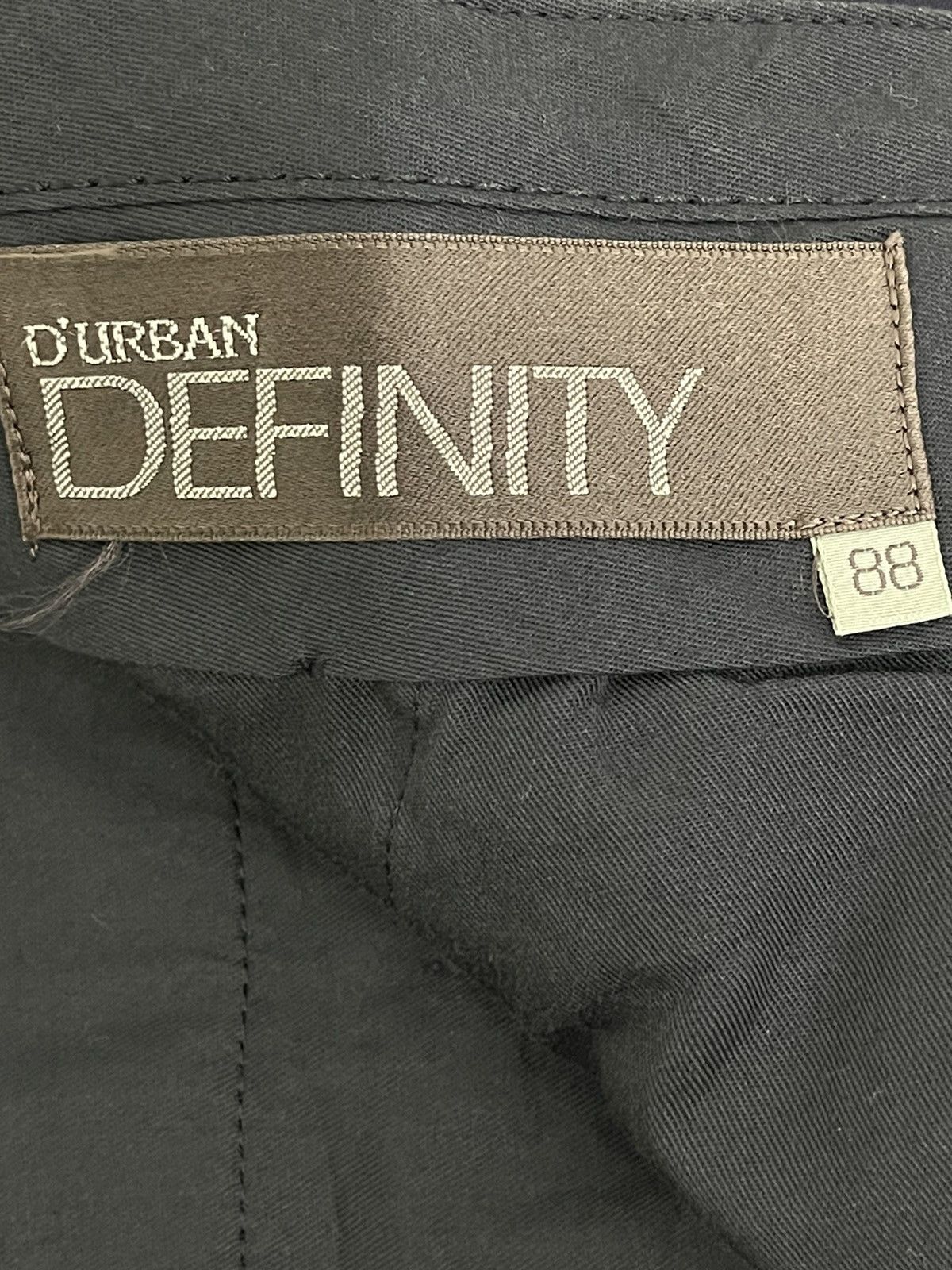 Japanese Brand Wide Baggy 90s Definity Durban Wool Trouser 7🟦2 Size US 34 / EU 50 - 19 Thumbnail