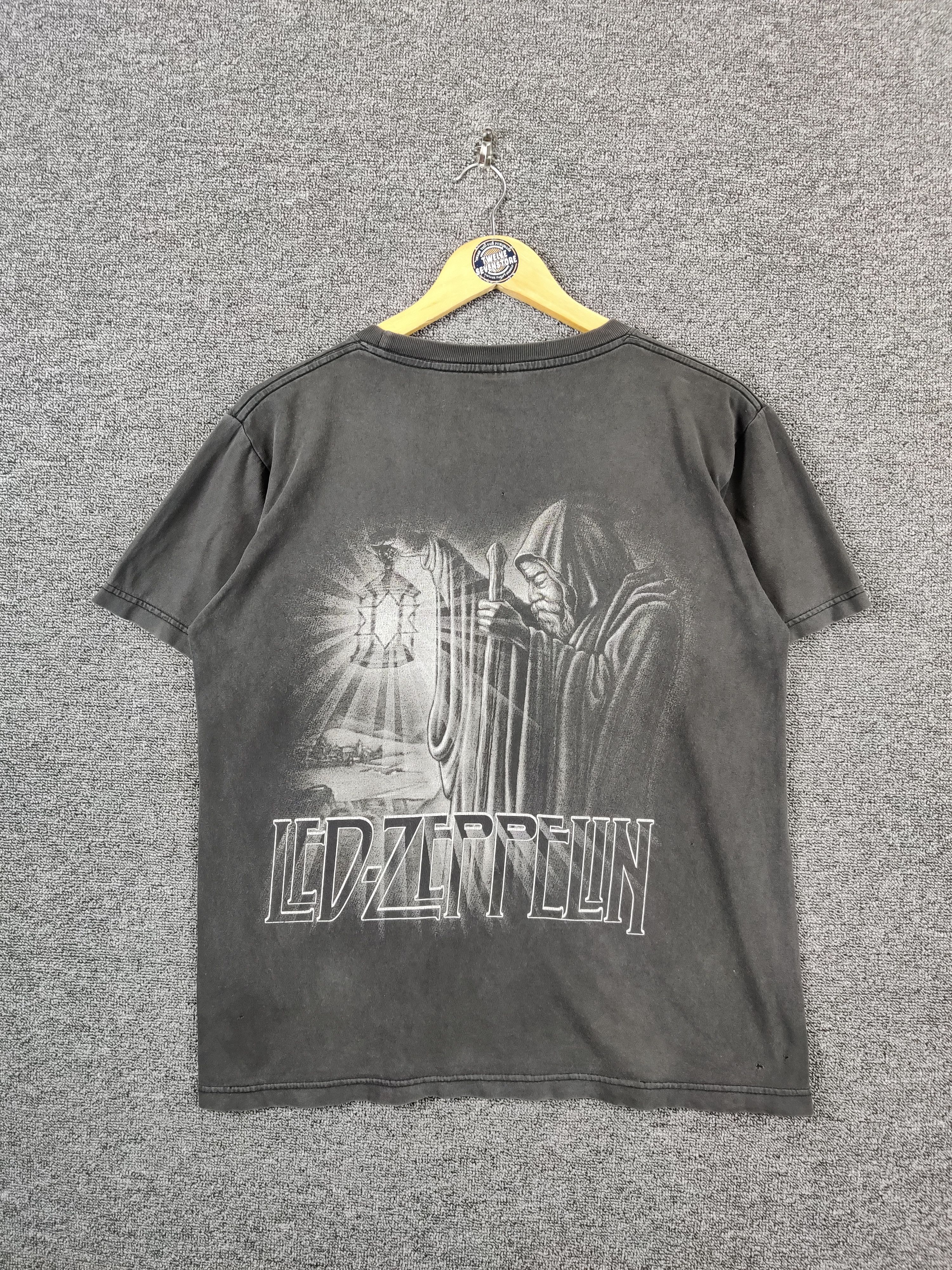 Band Tees Vintage Led Zeppelin Stairway To Heaven Rock Band Tee Tshirt Size US M / EU 48-50 / 2 - 5 Thumbnail