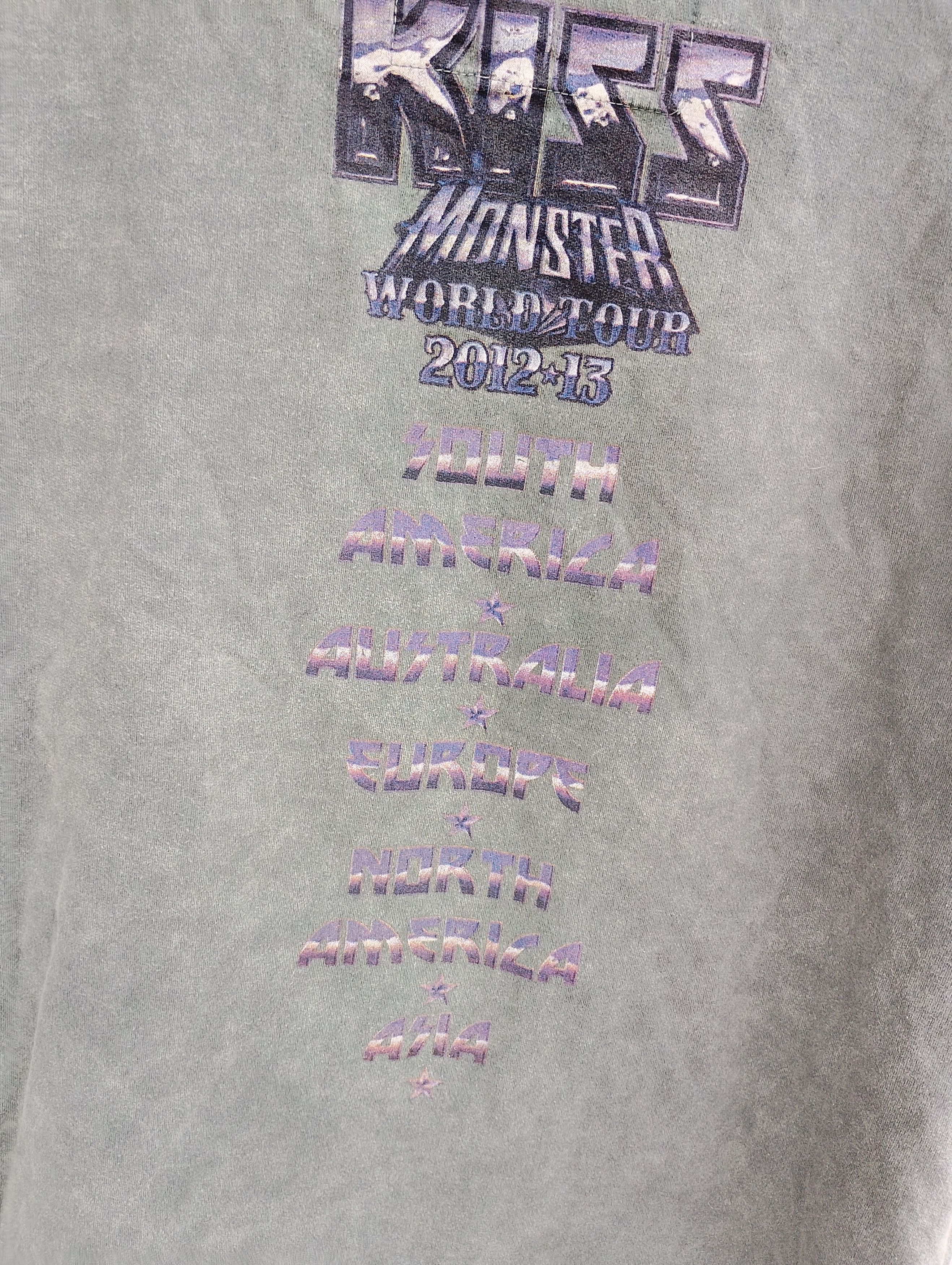 Band Tees Kiss Monster World Tour 2012-13 Sweatshirt 2017 sz L Size US L / EU 52-54 / 3 - 8 Thumbnail