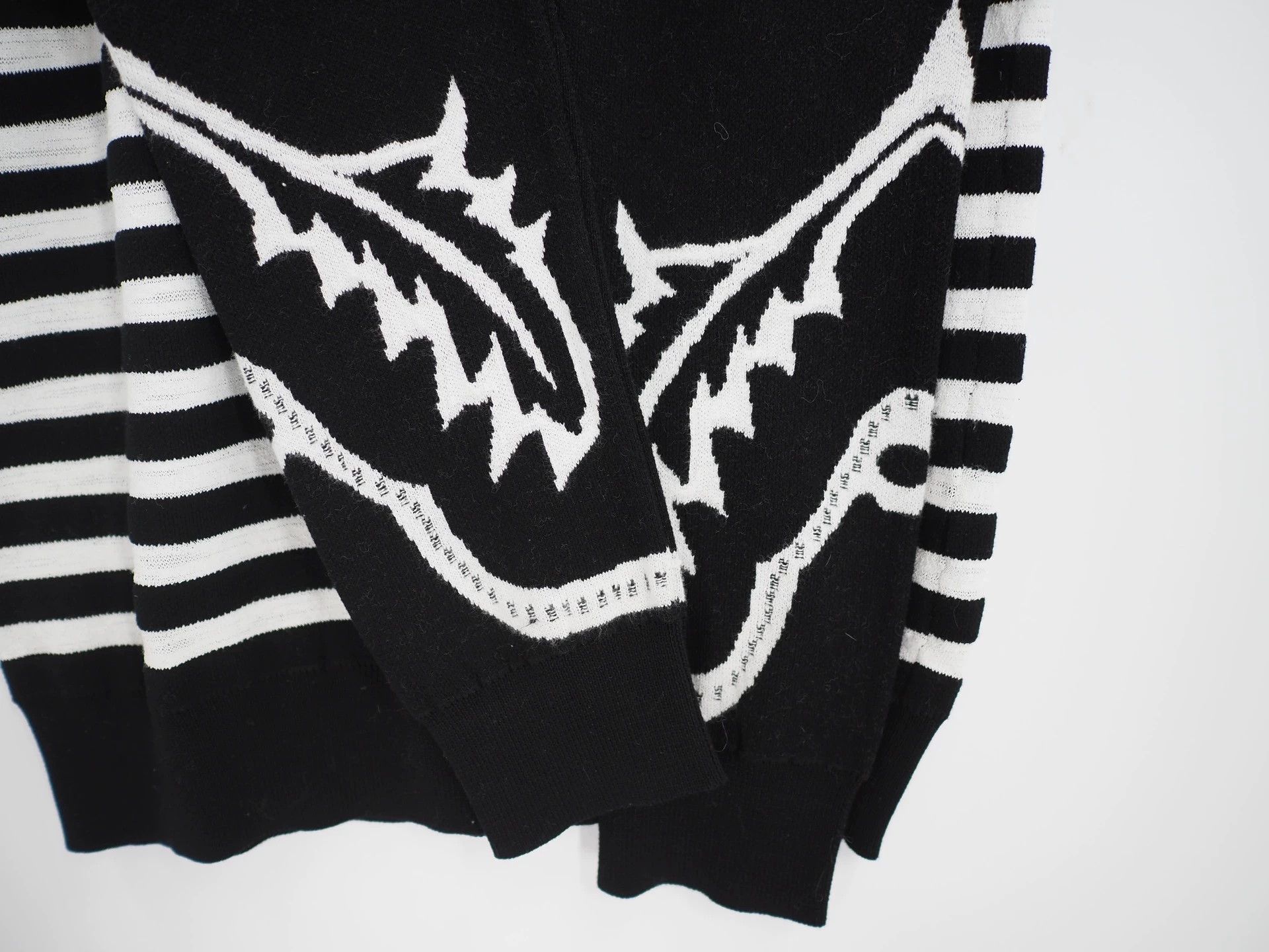 Balmain Balmain Knit Sweater - Black/White, SS18 Runway Style Size US S / EU 44-46 / 1 - 2 Thumbnail