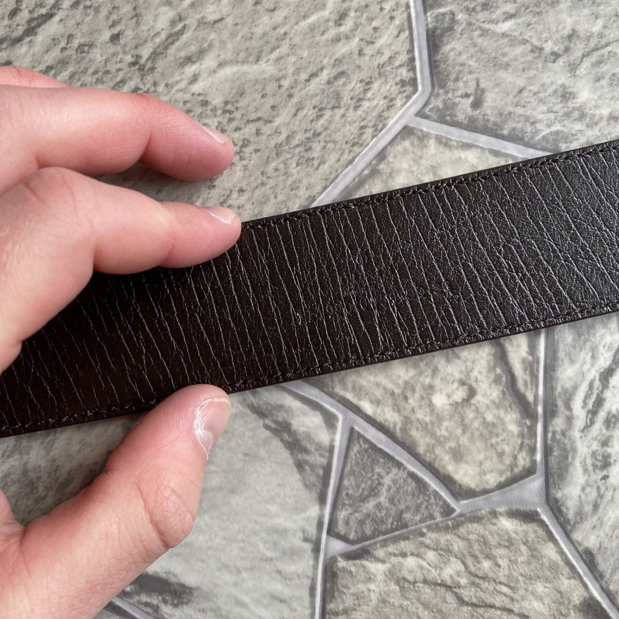 Gucci Vintage Gucci Monogram Belt Size ONE SIZE - 11 Thumbnail