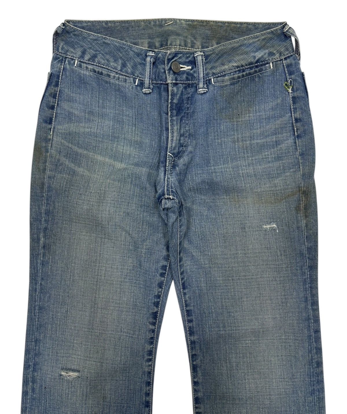 45rpm × Japanese Brand 45rpm Cropped Denim Jeans Size 27" / US 4 / IT 40 - 3 Thumbnail