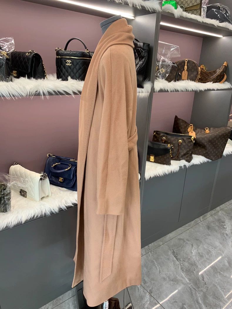 Max Mara Max Mara Caramel wool coat Size S / US 4 / IT 40 - 4 Thumbnail