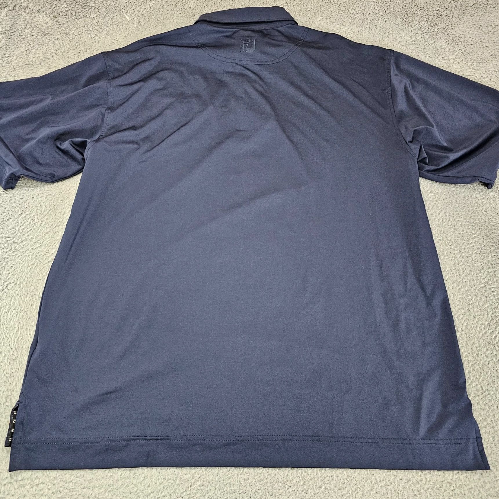 Footjoy FootJoy Polo Shirt Mens Large Navy ProDry Lisle Performance Stretch Comfort Golf Shirt Size US L / EU 52-54 / 3 - 5 Thumbnail