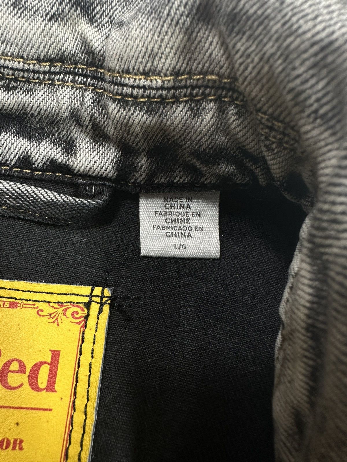 Feng Chen Wang × Levi's FENG CHEN WANG Blue & Black Levi's Edition Denim Oversized Size US L / EU 52-54 / 3 - 11 Thumbnail