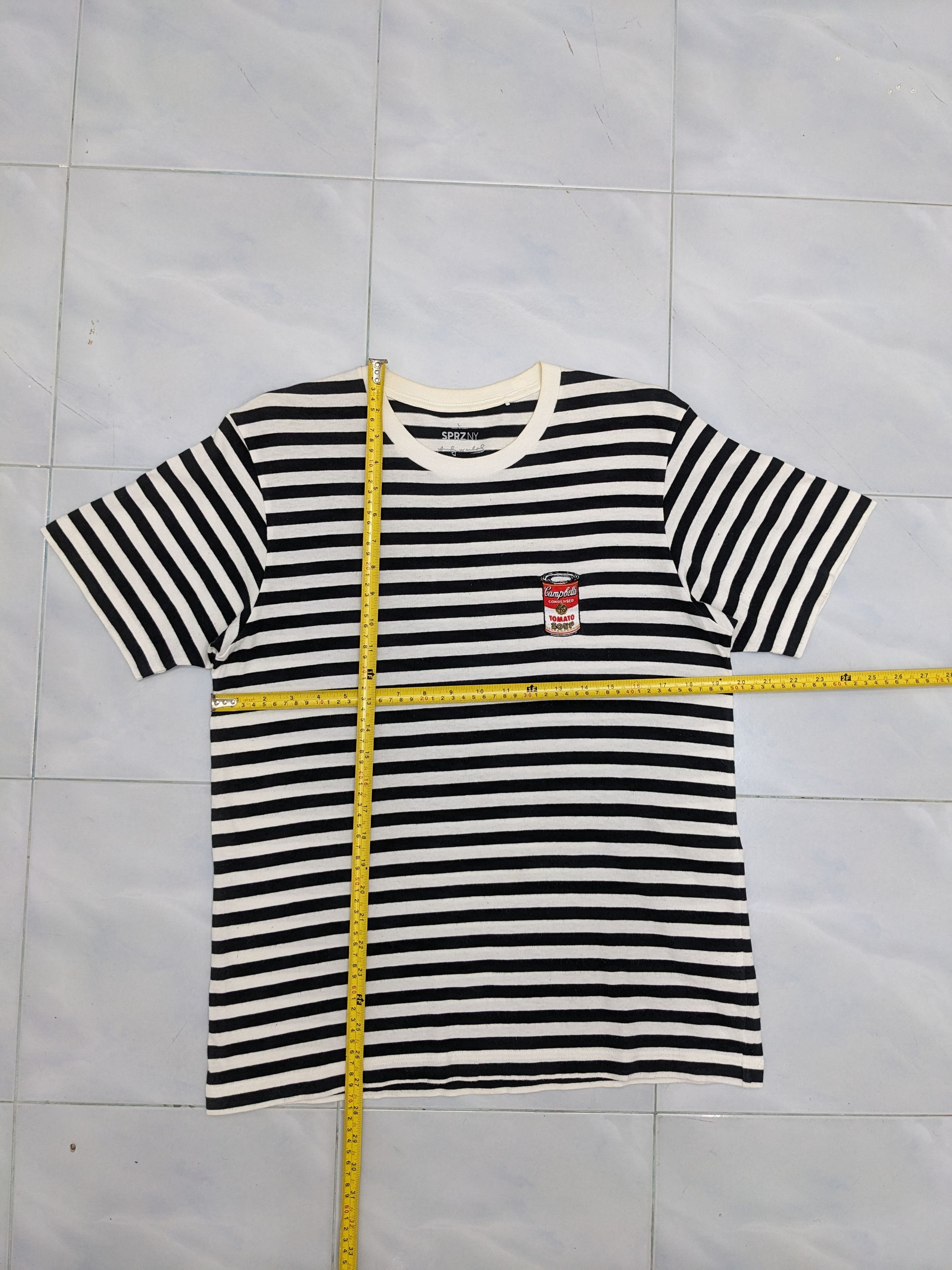 Andy Warhol JAPANESE BRAND X ANDY WARHOL CAMPBELLS TSHIRT Size US L / EU 52-54 / 3 - 5 Thumbnail