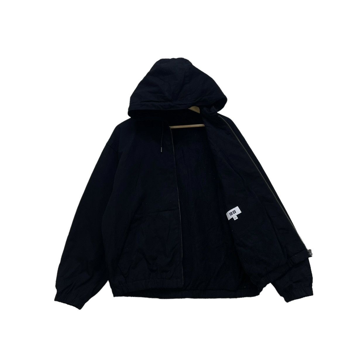 Japanese Brand Uniqlo X Jil Sander All Black Hoodie