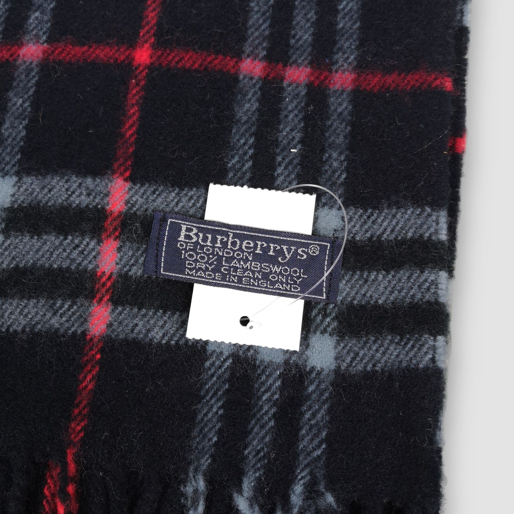 Burberry Vintage Burberry Scarf Tartan Check Muffler Wool Scarves Size ONE SIZE - 3 Thumbnail