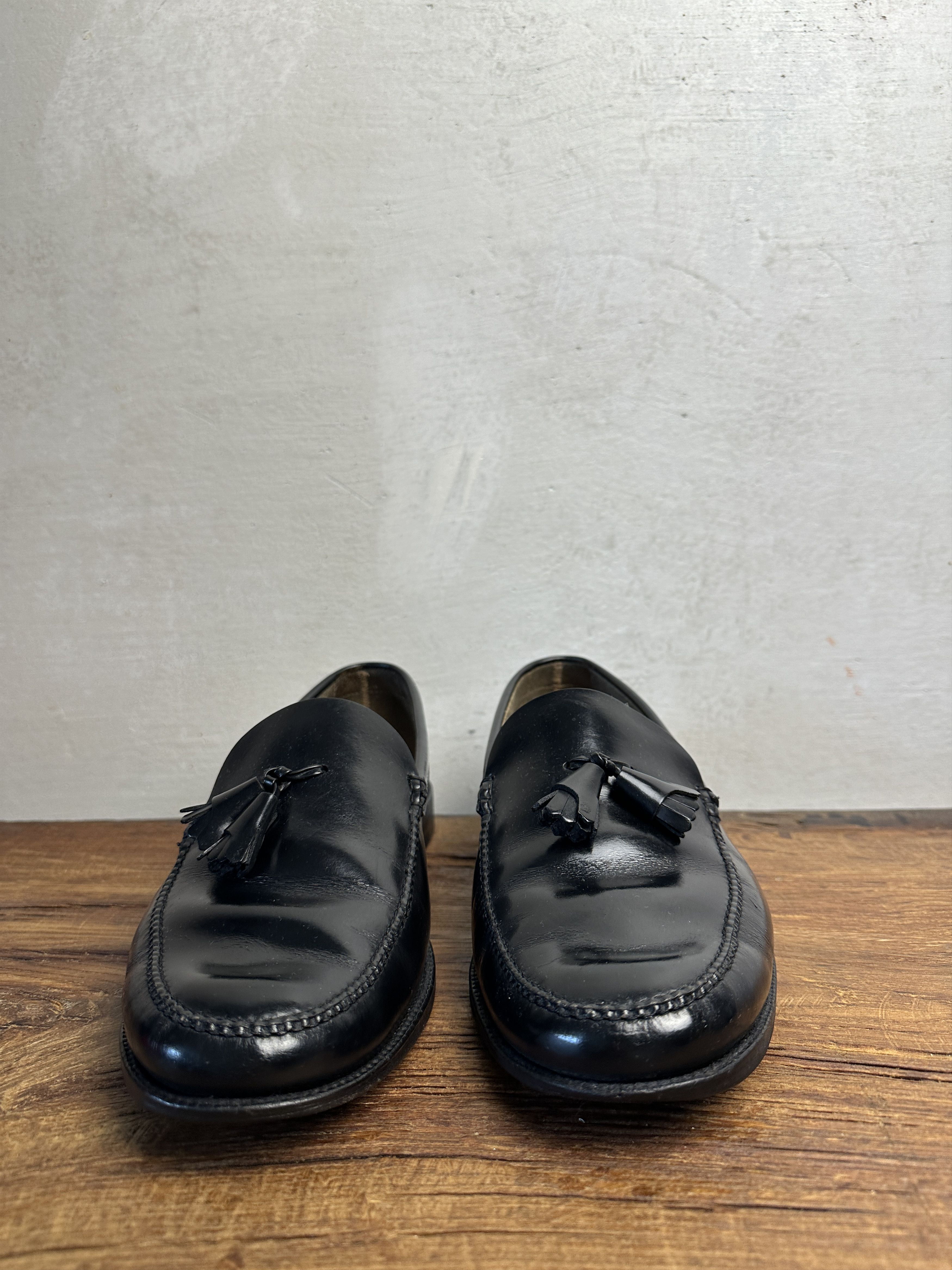 Genuine Leather Custom Made in Spain Leather Loafers Size US 10.5 / EU 43-44 - 6 Thumbnail